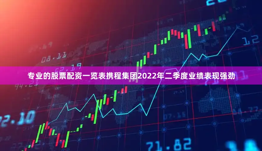 专业的股票配资一览表携程集团2022年二季度业绩表现强劲