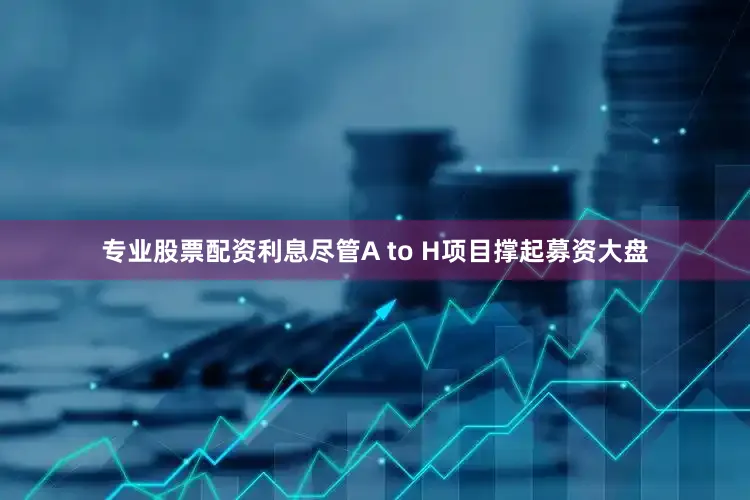 专业股票配资利息尽管A to H项目撑起募资大盘